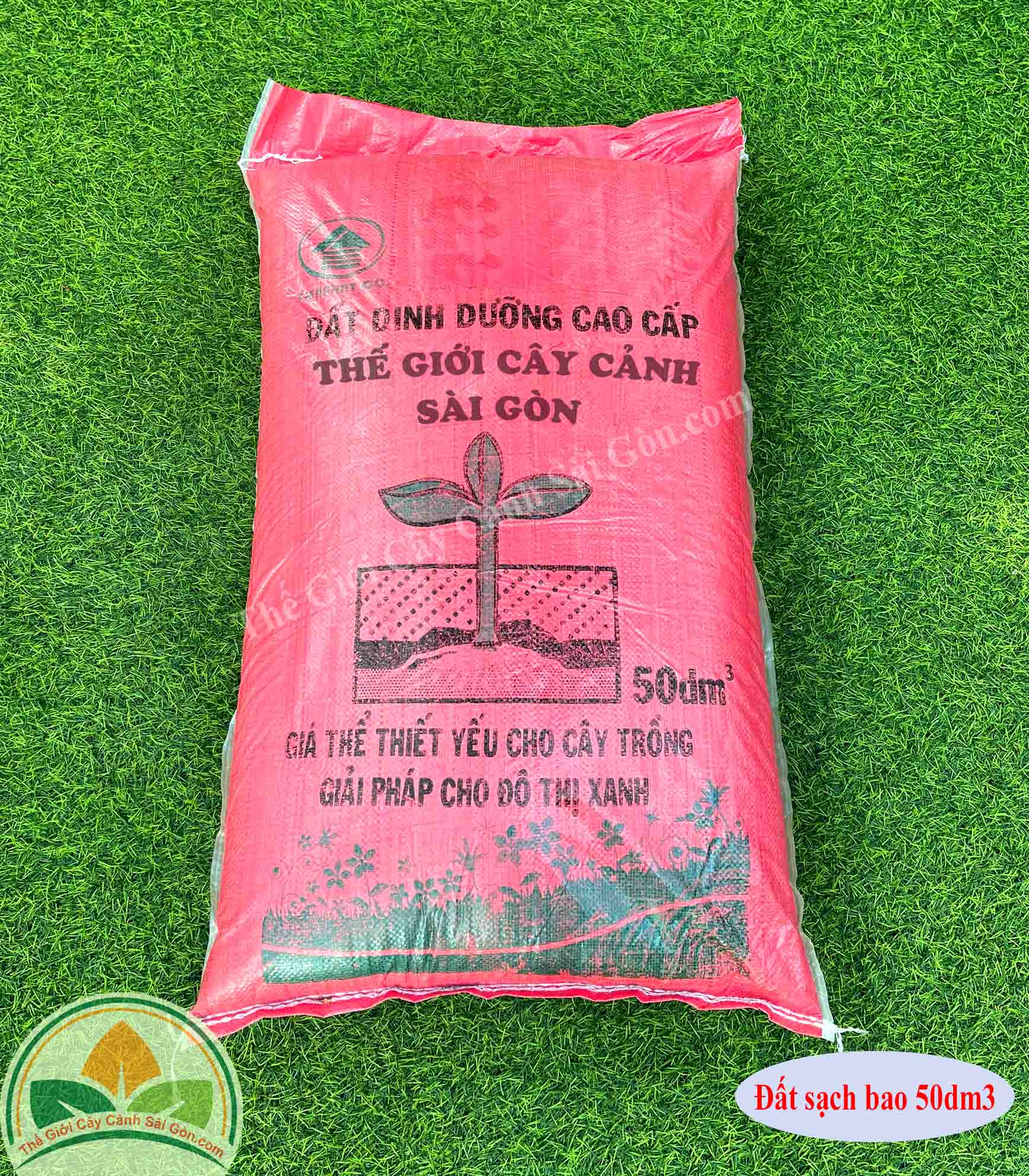 Đất sạch bao 50dm3