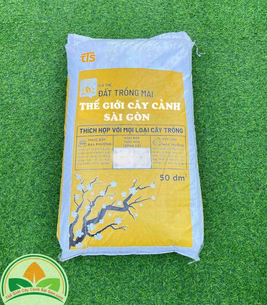 Giá Thể Đất trồng mai 50dm3
