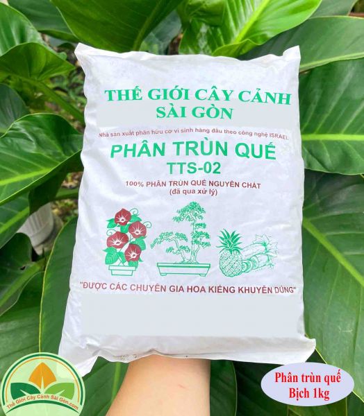 Phân trùn quế bịch 1kg